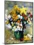 Bouquet de chrysanthèmes-Pierre-Auguste Renoir-Mounted Giclee Print