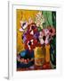 Bouquet De Fleurs, (Oil on Canvas)-Louis Valtat-Framed Giclee Print