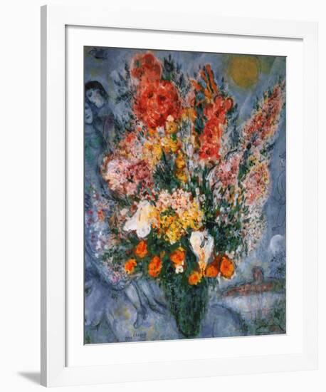 Bouquet de Fleurs-Marc Chagall-Framed Art Print