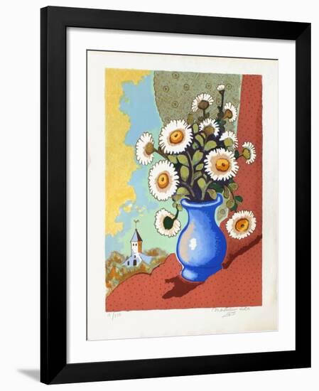 Bouquet De Fleurs-Madeleine Luka-Framed Limited Edition