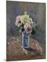 Bouquet de fleurs-Gustave Caillebotte-Mounted Giclee Print