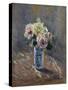 Bouquet de fleurs-Gustave Caillebotte-Stretched Canvas