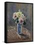 Bouquet de fleurs-Gustave Caillebotte-Framed Stretched Canvas