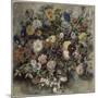 Bouquet de fleurs-Eugene Delacroix-Mounted Giclee Print