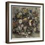 Bouquet de fleurs-Eugene Delacroix-Framed Giclee Print