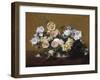 Bouquet de Roses et d'autres Fleurs, 1889-Henri Fantin-Latour-Framed Giclee Print