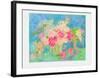 Bouquet de Roses II-Michele Gour-Framed Limited Edition