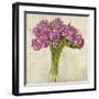 Bouquet de Roses, Violet-Leonardo Sanna-Framed Art Print