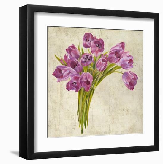 Bouquet de Tulipes-Leonardo Sanna-Framed Art Print