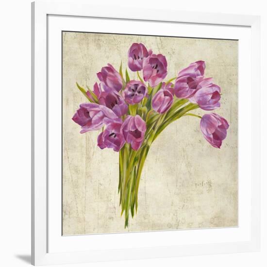 Bouquet de Tulipes-Leonardo Sanna-Framed Art Print