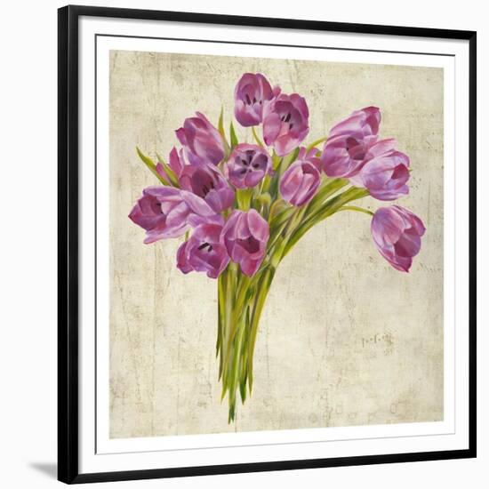 Bouquet de Tulipes-Leonardo Sanna-Framed Art Print