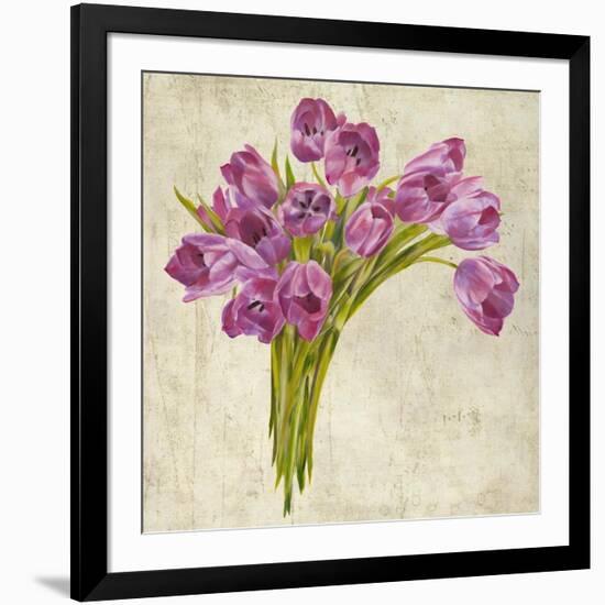 Bouquet de Tulipes-Leonardo Sanna-Framed Art Print