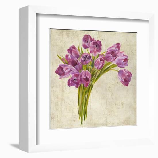 Bouquet de Tulipes-Leonardo Sanna-Framed Art Print