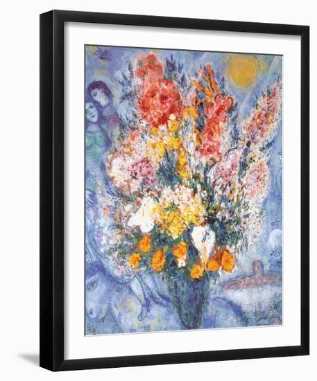 Bouquet des Fleurs-Marc Chagall-Framed Art Print