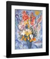 Bouquet des Fleurs-Marc Chagall-Framed Art Print