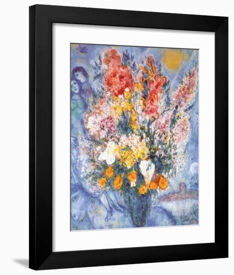 Bouquet des Fleurs-Marc Chagall-Framed Art Print