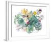 Bouquet des fleurs-Raoul Dufy-Framed Giclee Print