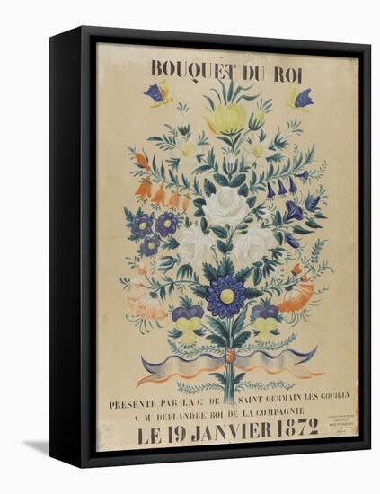 Bouquet du roi-null-Framed Stretched Canvas