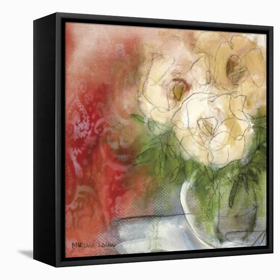 Bouquet I-Marina Louw-Framed Stretched Canvas