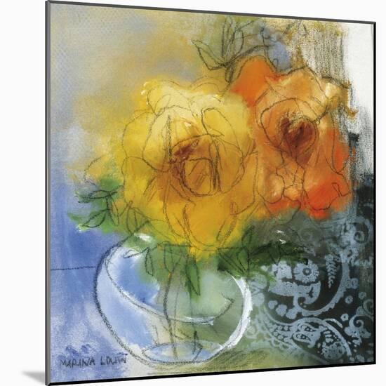 Bouquet II-Marina Louw-Mounted Art Print