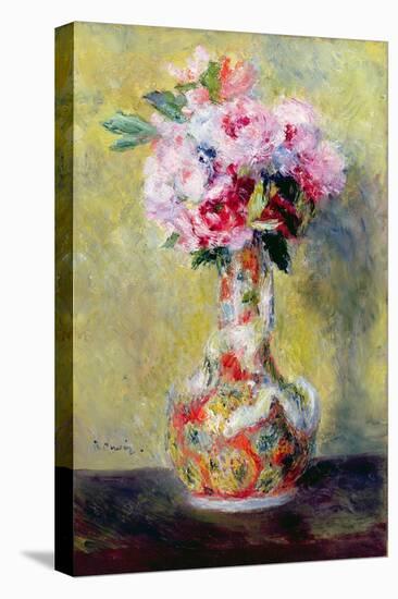 Bouquet in a Vase, 1878-Pierre-Auguste Renoir-Stretched Canvas