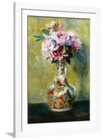 Bouquet in a Vase-Pierre-Auguste Renoir-Framed Giclee Print