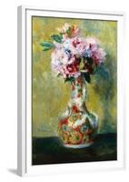 Bouquet in a Vase-Pierre-Auguste Renoir-Framed Giclee Print