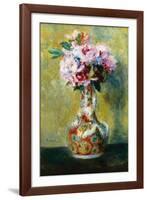 Bouquet in a Vase-Pierre-Auguste Renoir-Framed Giclee Print