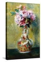 Bouquet in a Vase-Pierre-Auguste Renoir-Stretched Canvas