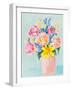 Bouquet in Vase-Ania Zwara-Framed Art Print