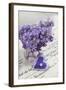 Bouquet, Lilac, Blossoms, Mauve, Violet, Vase, Spring, Heart-Andrea Haase-Framed Photographic Print