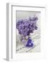 Bouquet, Lilac, Blossoms, Mauve, Violet, Vase, Spring, Heart-Andrea Haase-Framed Photographic Print