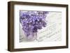 Bouquet, Lilac, Flowers, Purple, Violet, Vase, Spring-Andrea Haase-Framed Photographic Print