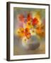 Bouquet Nasturtiums-Skarlett-Framed Giclee Print