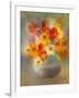 Bouquet Nasturtiums-Skarlett-Framed Giclee Print