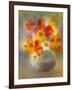 Bouquet Nasturtiums-Skarlett-Framed Giclee Print