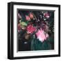 Bouquet Noir II-Annie Warren-Framed Art Print