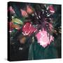 Bouquet Noir II-Annie Warren-Stretched Canvas
