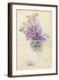 Bouquet of a Lilac-Es75-Framed Art Print