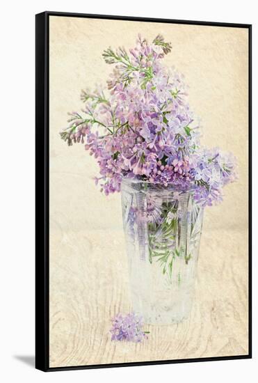 Bouquet of a Lilac-Es75-Framed Stretched Canvas