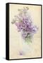 Bouquet of a Lilac-Es75-Framed Stretched Canvas