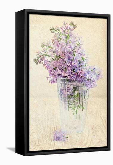 Bouquet of a Lilac-Es75-Framed Stretched Canvas