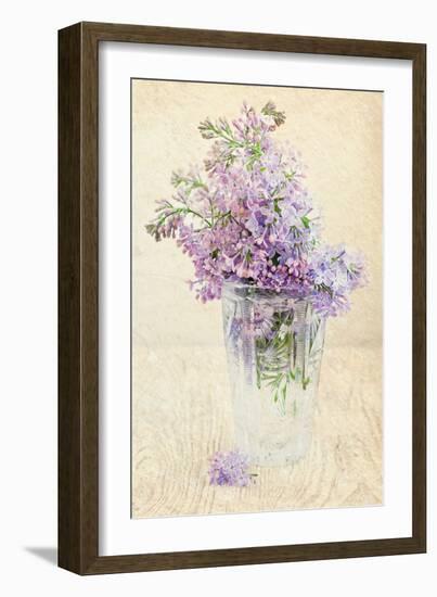 Bouquet of a Lilac-Es75-Framed Art Print