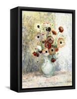 Bouquet of Anemones-Henri Lebasque-Framed Stretched Canvas