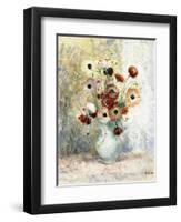 Bouquet of Anemones-Henri Lebasque-Framed Giclee Print