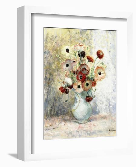 Bouquet of Anemones-Henri Lebasque-Framed Giclee Print