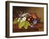 Bouquet of Apple and Cherry Blossoms, and Primula-Johan Laurentz Jensen-Framed Giclee Print