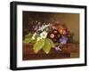 Bouquet of Apple and Cherry Blossoms, and Primula-Johan Laurentz Jensen-Framed Giclee Print