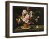 Bouquet of Asters, 1859-Gustave Courbet-Framed Giclee Print