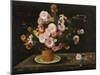 Bouquet of Asters, 1859-Gustave Courbet-Mounted Giclee Print